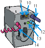 Bolex 16 Pro Anschlubox mit Akku